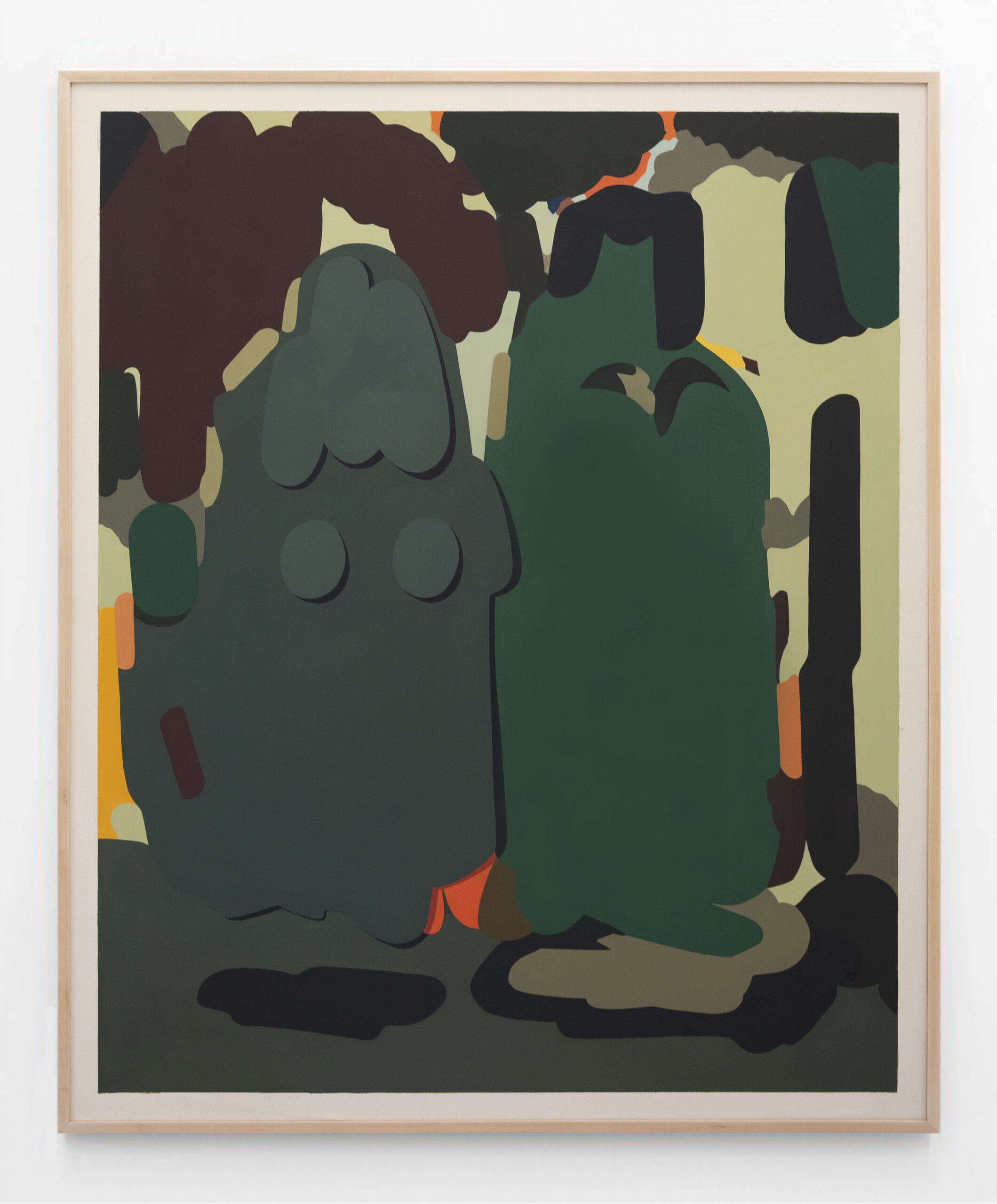 <p>Laeh Glenn<br /><i>In the Garden</i>, 2020<br />
Oil on canvas with wood frame<br />
67 1/2 x 55 1/2 inches / 171.4 x 141 cm</p>
