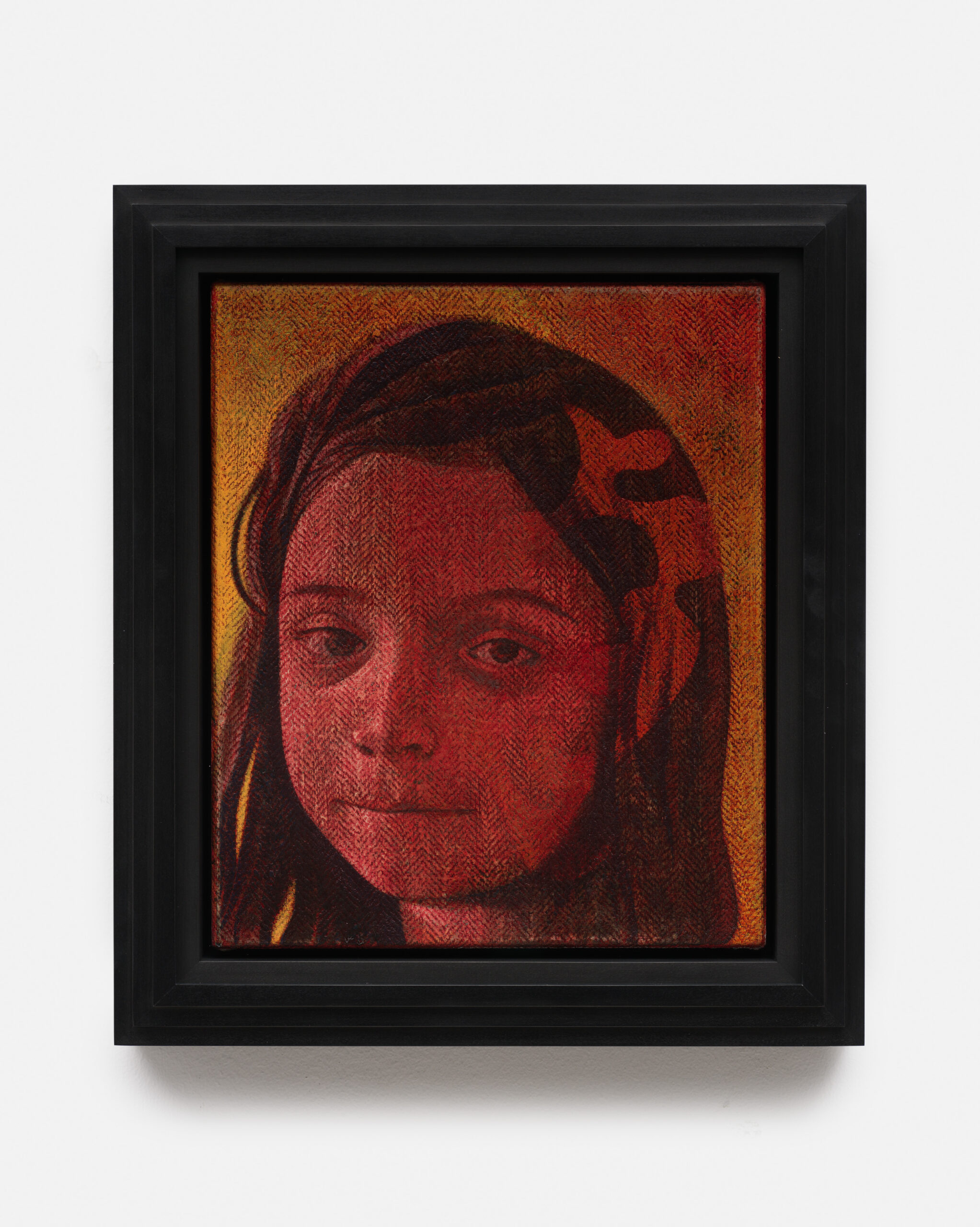 <p>Oliver Osborne<br /><em>Portrait of the Artist’s Son (Alfie)</em>, 2024-25<br />Oil and acrylic on herringbone linen<br />15 3/8 x 13 3/8 x 2 3/8 inches / 39 x 34 x 6 cm</p>
