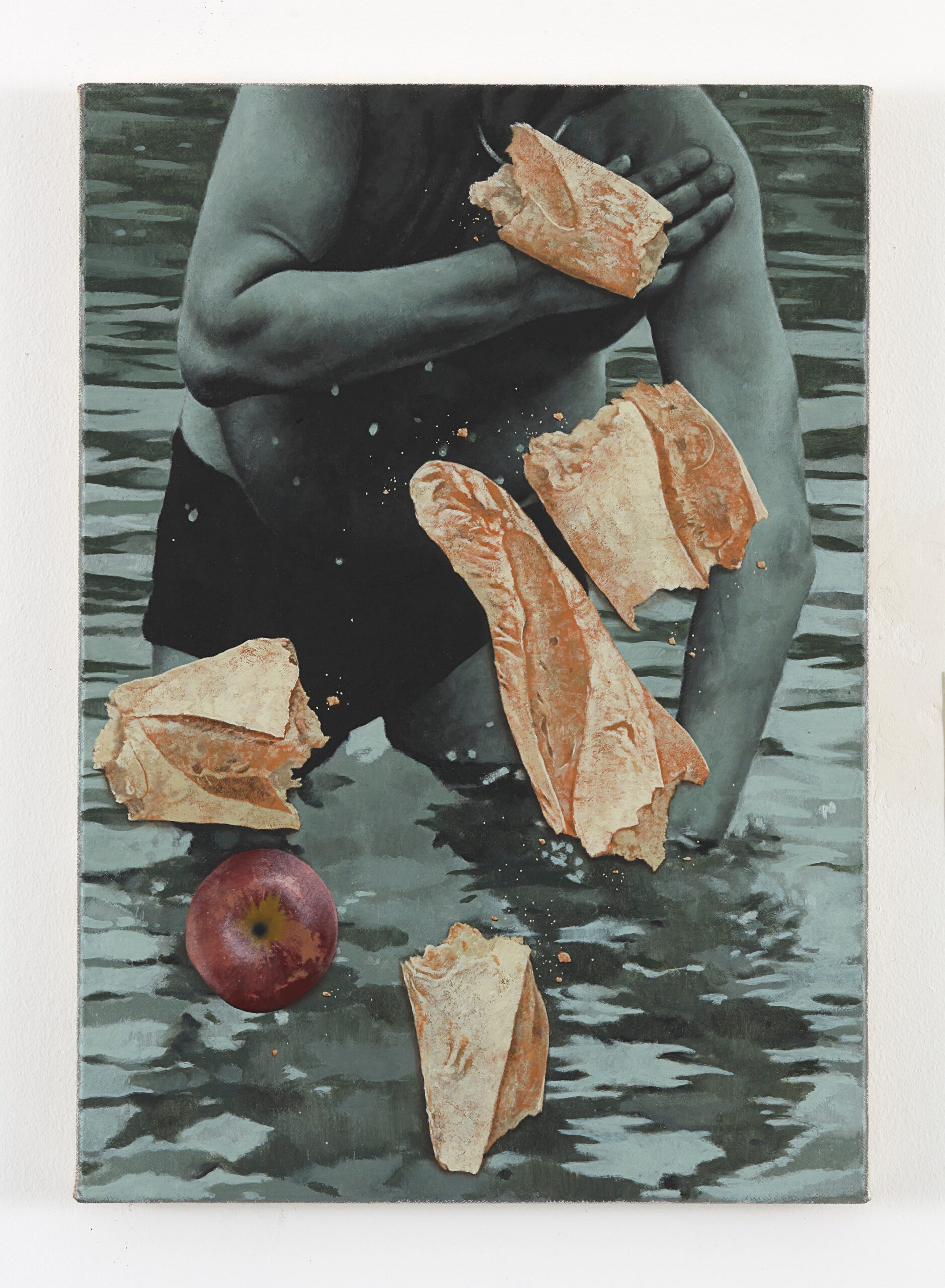 <p>Oliver Osborne<br /><em>Untitled</em>, 2017<br />Oil on linen<br />18 7/8 x 13 3/8 inches / 48 x 34 cmd</p>
