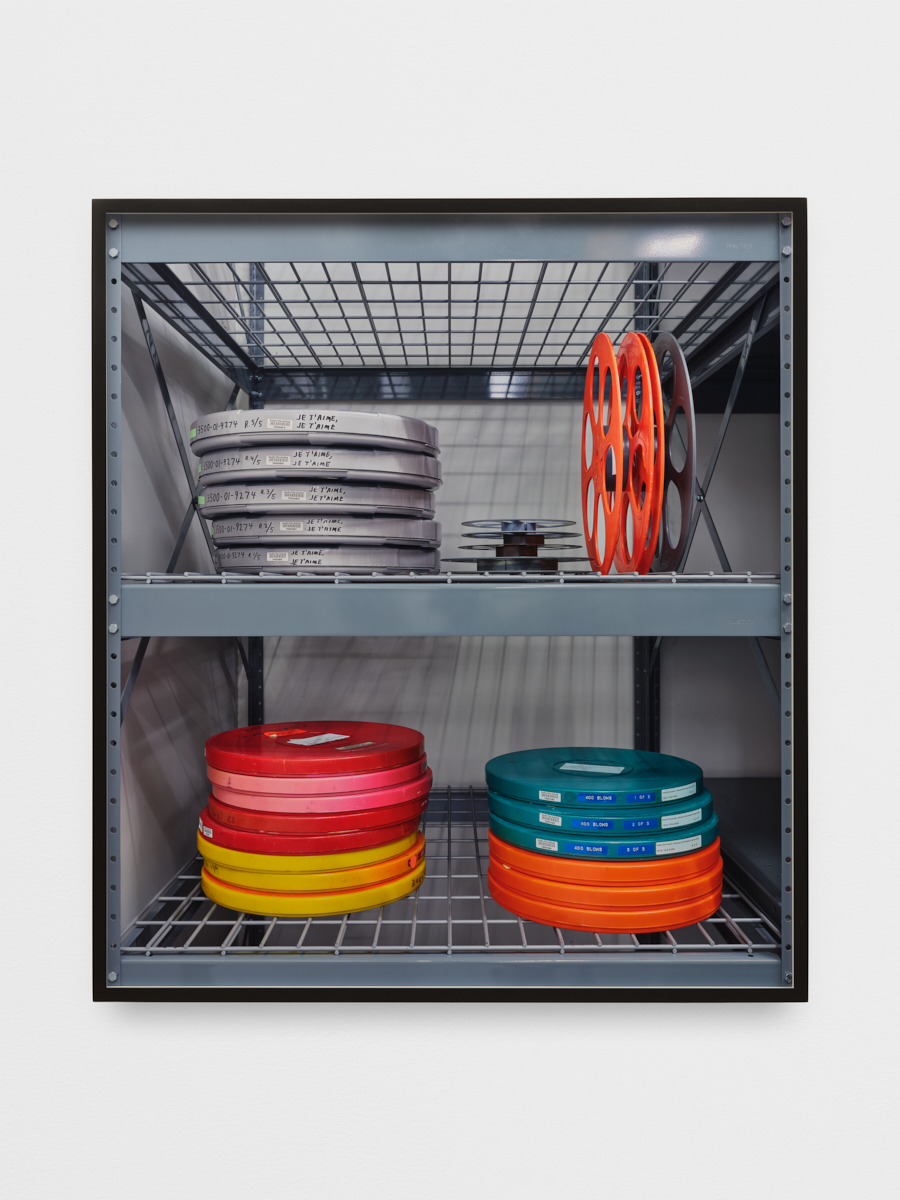 Catherine Wagner<br><em>Je T'aime, Je T'aime, The 400 Blows</em>, 2026<br>Archival pigment print<br>40 7/8 x 36 3/8 x 2 1/4 inches / 103.8 x 92.4 x 5.7 cm
